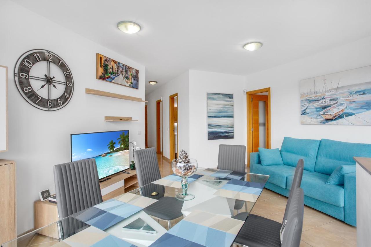 Апартаменты Ocean Blue, Next To The Ocean, Fast Wi-Fi Лос-Абригос Экстерьер фото